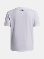 Under Armour UA B Logo Blur SS fehér fiú póló