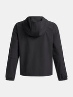 Under Armour UA B UNSTOPPABLE WVN JACKET-BLK fekete fiú kabát