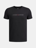 Under Armour UA B WM Blur SS-BLK fiú póló