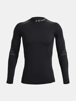 Under Armour UA CG Armour Novelty Mock férfi póló, fekete