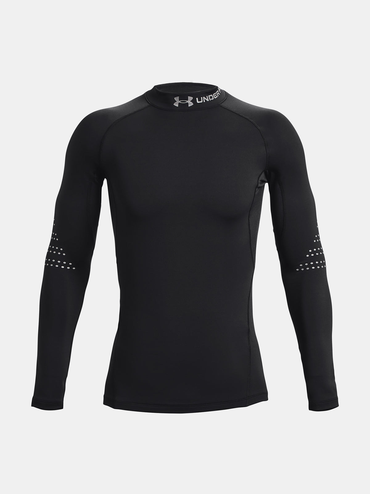 Under Armour UA CG Armour Novelty Mock férfi póló, fekete