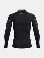 Under Armour UA CG Armour Novelty Mock férfi póló, fekete