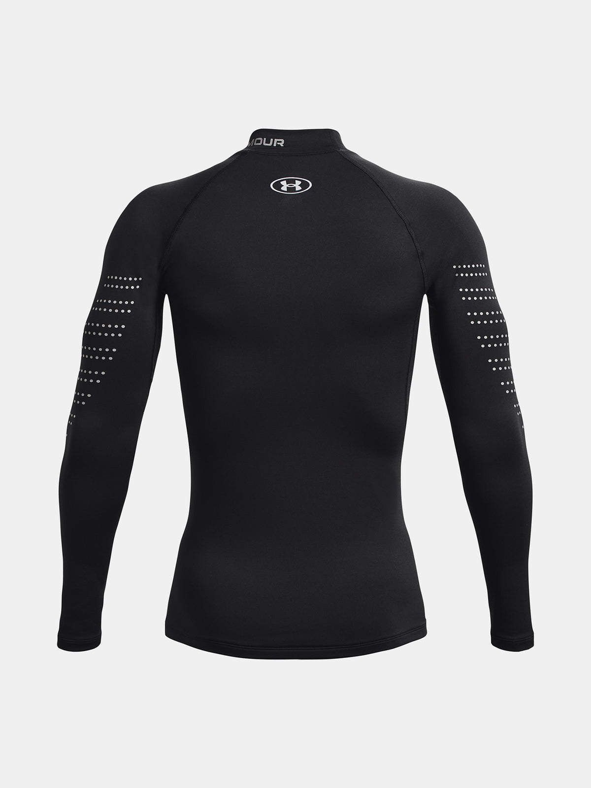 Under Armour UA CG Armour Novelty Mock férfi póló, fekete