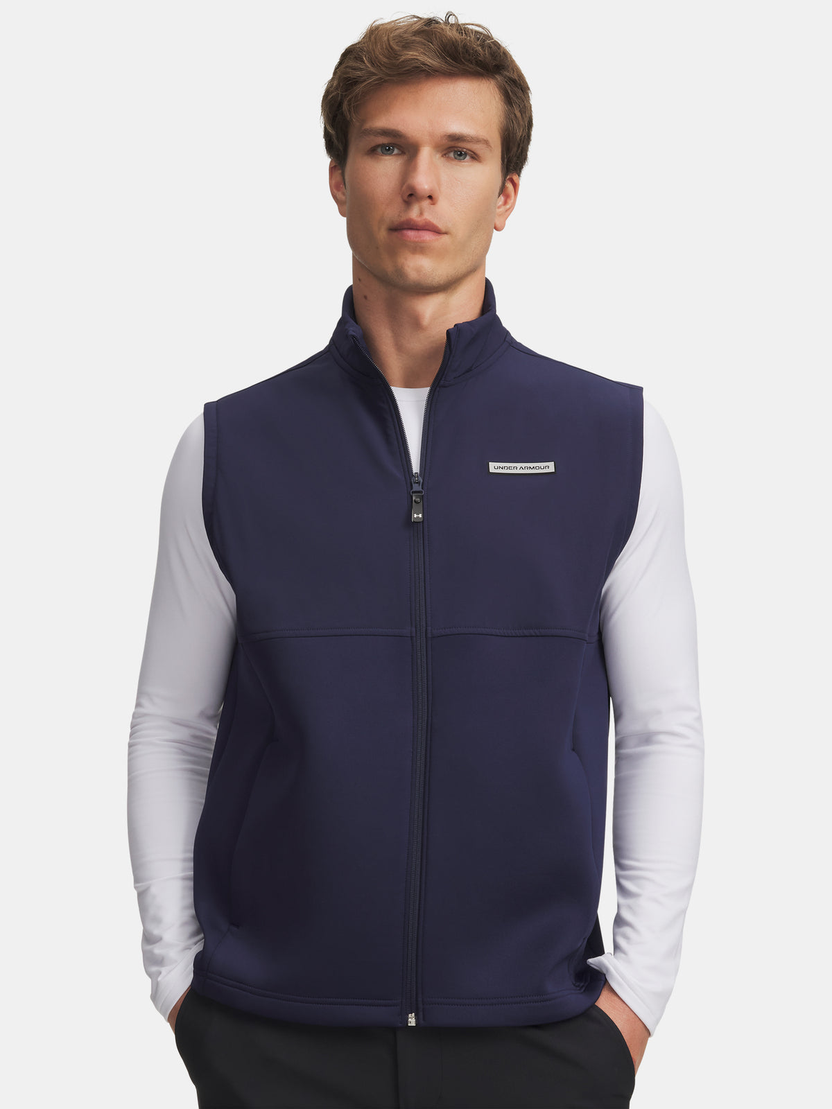 Under Armour UA Drive Pro Hybrid Vest kék férfi mellény