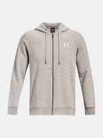 Under Armour UA Essential Fleece FZ Hood szürke férfi kapucnis pulóver