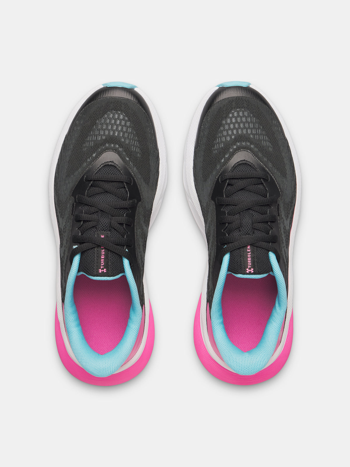 Under Armour UA GGS Turbulence fekete gyerek edzőcipő
