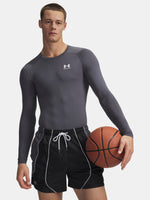 Under Armour UA HG Armour Comp LS-GRY szürke férfi póló
