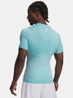 Under Armour UA HG Armour Comp SS kék férfi póló