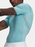 Under Armour UA HG Armour Comp SS kék férfi póló