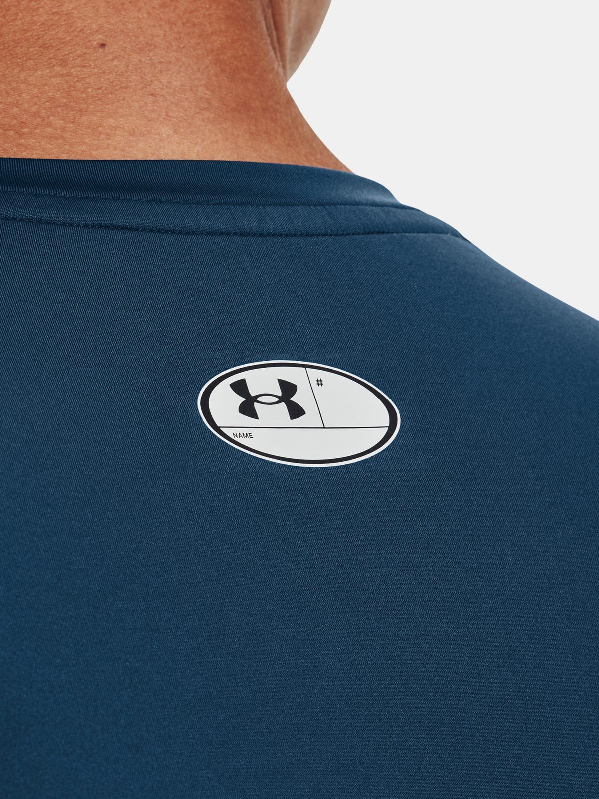Under Armour UA HG Armour Fitted SS kék férfi póló