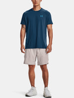 Under Armour UA HG Armour Fitted SS kék férfi póló