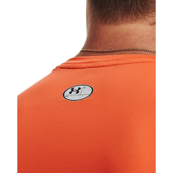 Under Armour UA HG Armour Fitted SS narancssárga férfi póló