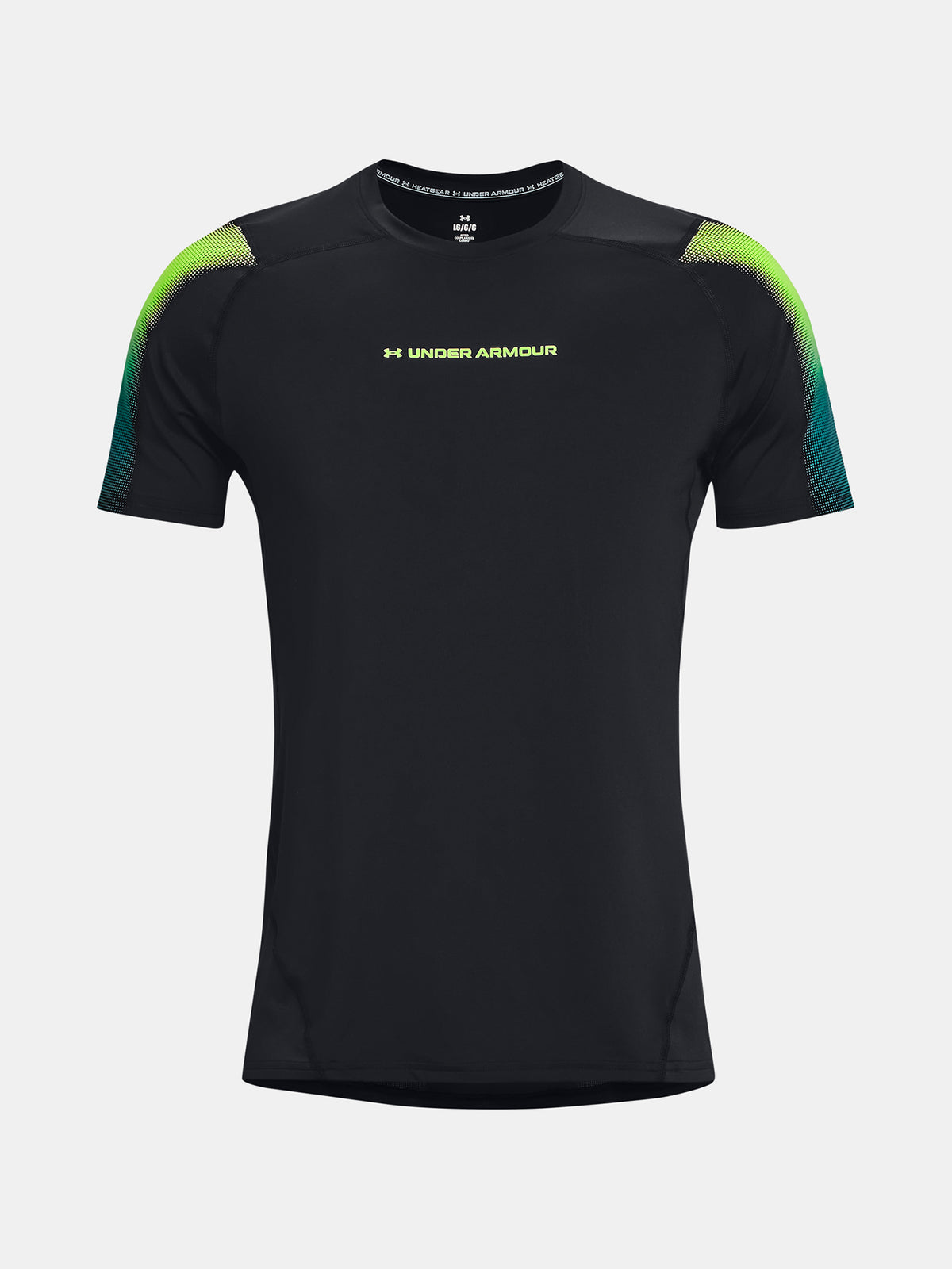 Under Armour UA HG Armour Nov Fitted SS fekete férfi póló