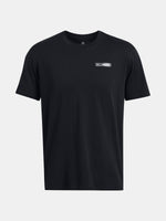Under Armour UA HW ARMOUR LABEL SS fekete férfi póló