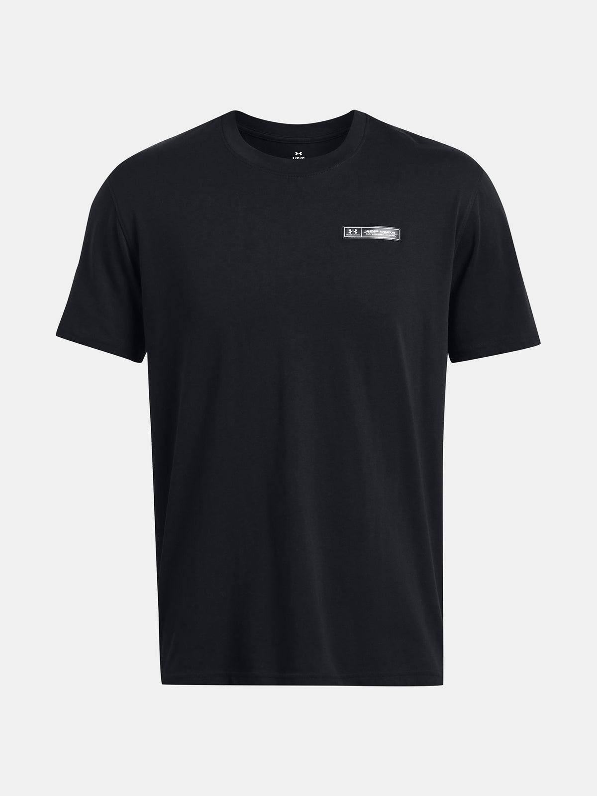 Under Armour UA HW ARMOUR LABEL SS fekete férfi póló