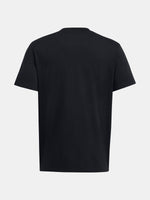 Under Armour UA HW ARMOUR LABEL SS fekete férfi póló