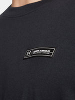 Under Armour UA HW ARMOUR LABEL SS fekete férfi póló