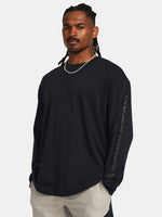 Under Armour UA HW TONAL WORDMARK LS-BLK fekete férfi póló