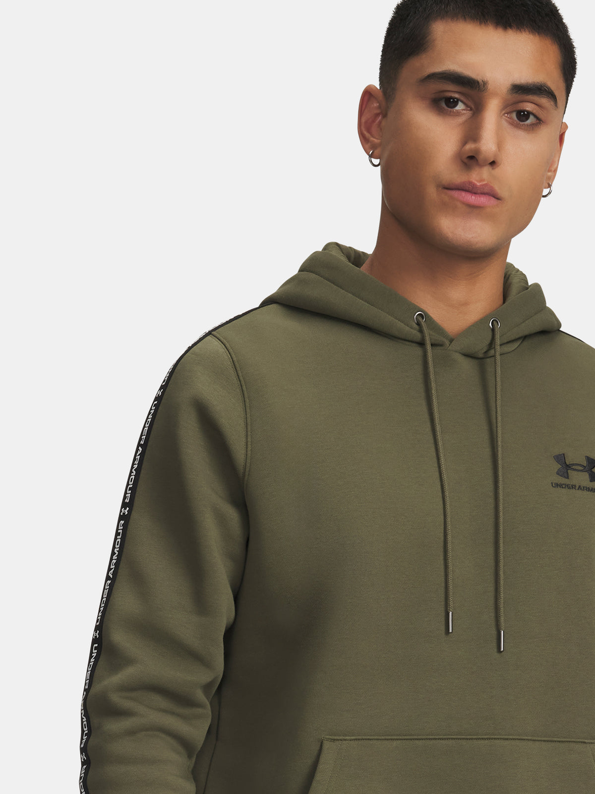 Under Armour UA Icon Fleece HD Taping férfi polár pulóver