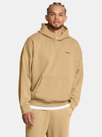 Under Armour UA Icon HWT Flc Wash OS Hood-BRN férfi pulóver