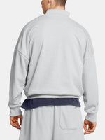 Under Armour UA Icon HWT Terry OS 1/2 Zip férfi pulóver