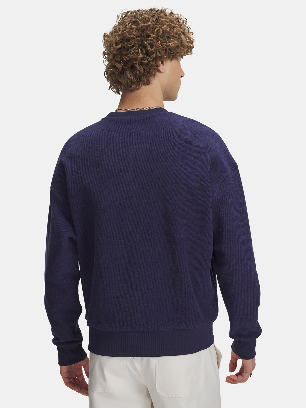 Under Armour UA Icon Rev Terry Crew-BLU férfi
