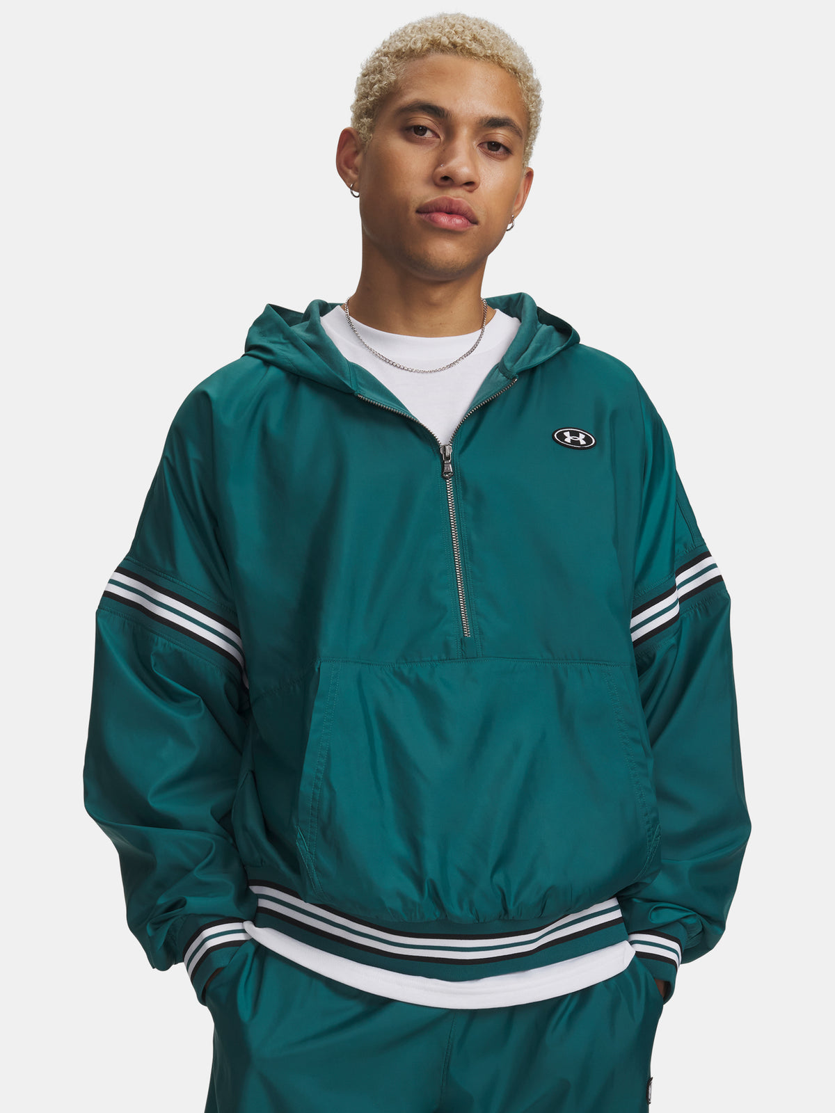 Under Armour UA Icon SW Woven Jkt zöld férfi kabát