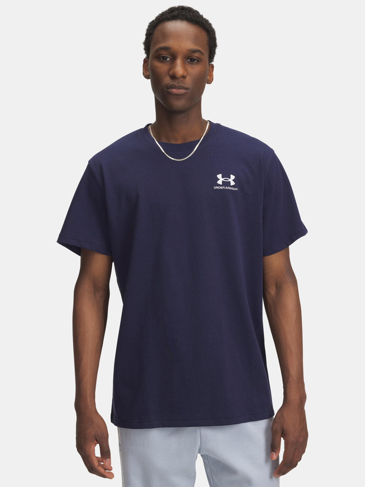 Under Armour UA LOGO EMB HEAVYWEIGHT SS férfi póló