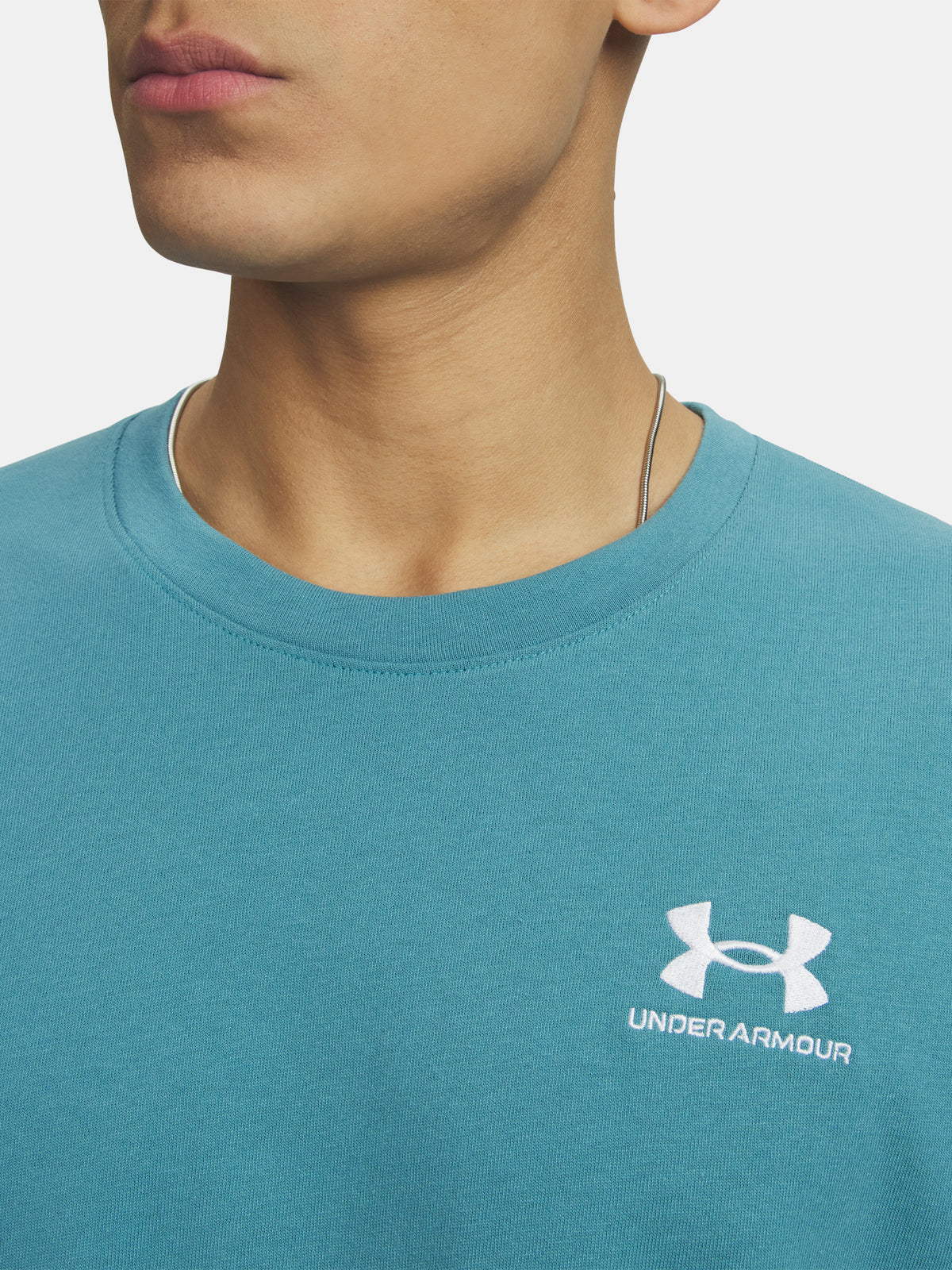 Under Armour UA LOGO EMB HEAVYWEIGHT SS férfi póló