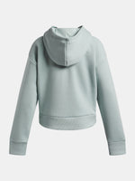 Under Armour UA Rival Fleece Hoodie-BLU kék lány pulóver