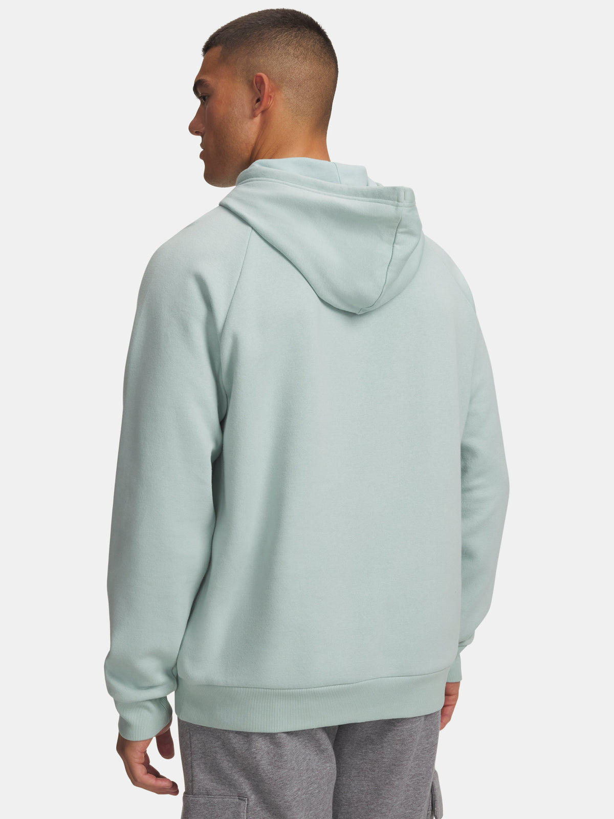 Under Armour UA Rival Fleece Logo HD kék férfi pulóver