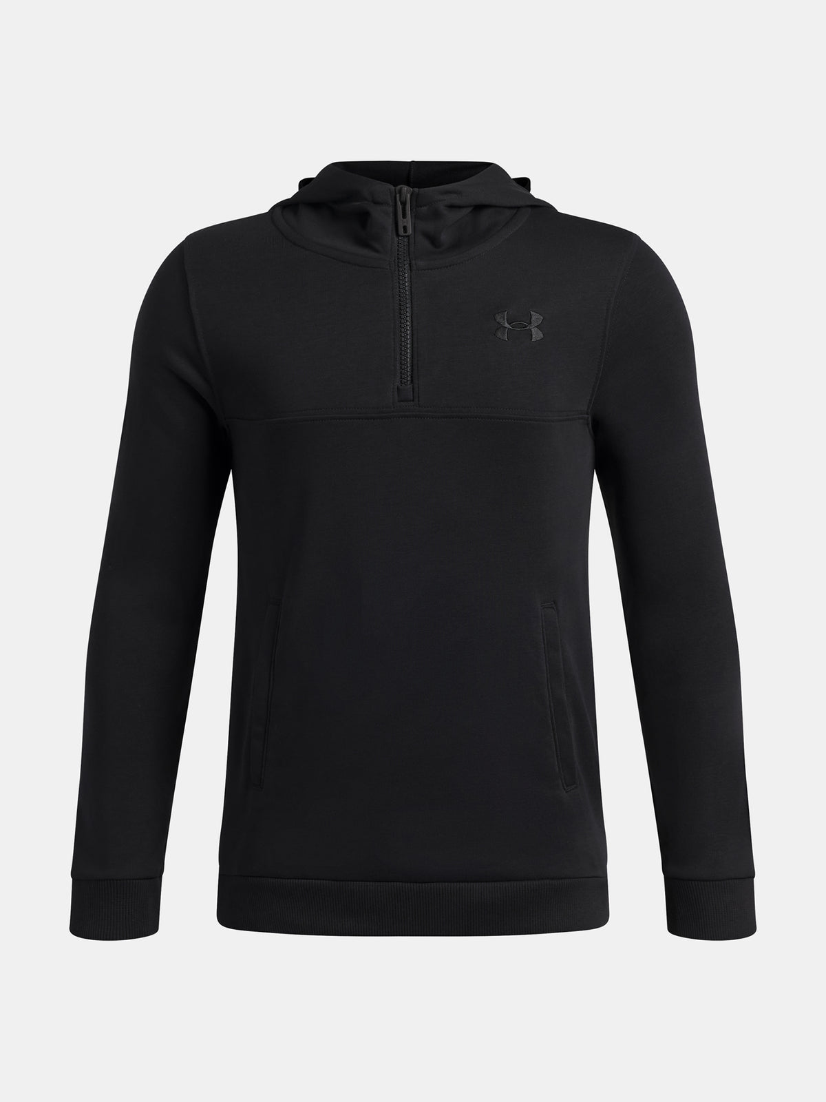Under Armour UA RIVAL LW 1/4 ZIP HOODIE zip fiú pulóver