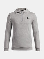 Under Armour UA RIVAL LW 1/4 ZIP HOODIE zip fiú pulóver