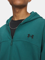 Under Armour UA Rival LW FZ zöld férfi Kapucnis pulóver