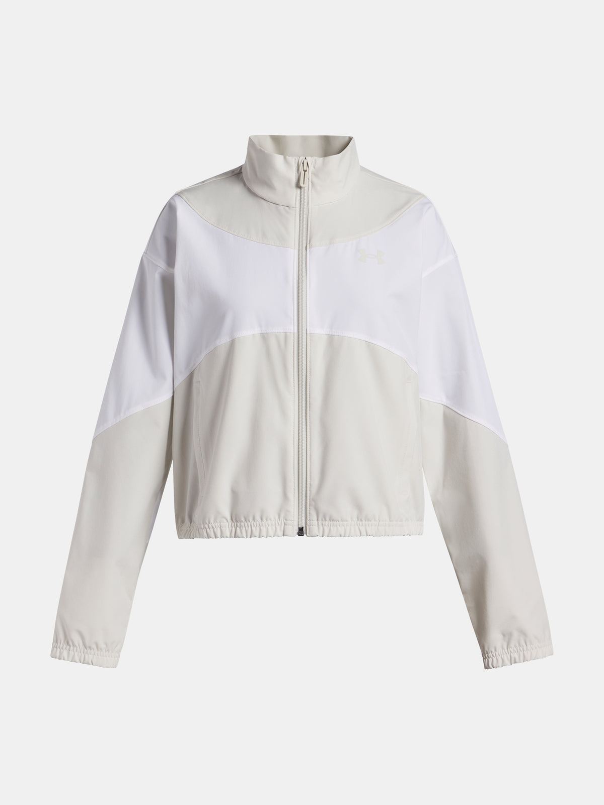 Under Armour UA Rival Woven Jacket-WHT lány kapucnis pulóver