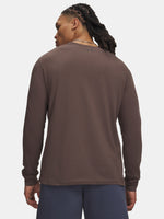Under Armour UA SPORTSTYLE LEFT CHEST LS barna férfi póló