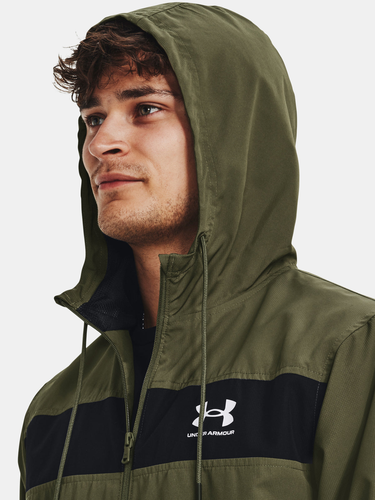 Under Armour UA SPORTSTYLE WINDBREAKER zöld férfi kabát