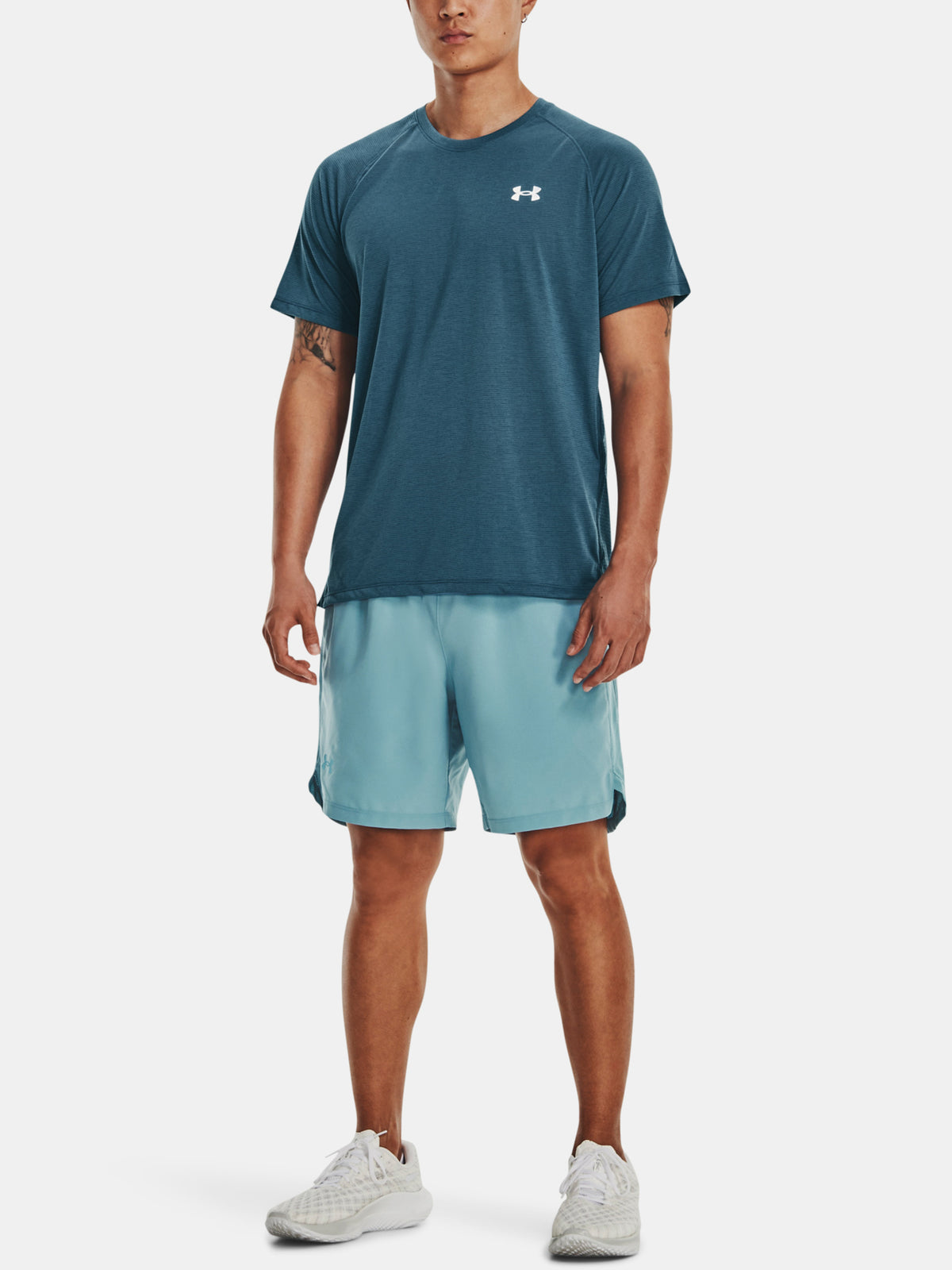 Under Armour UA STREAKER TEE kék férfi póló