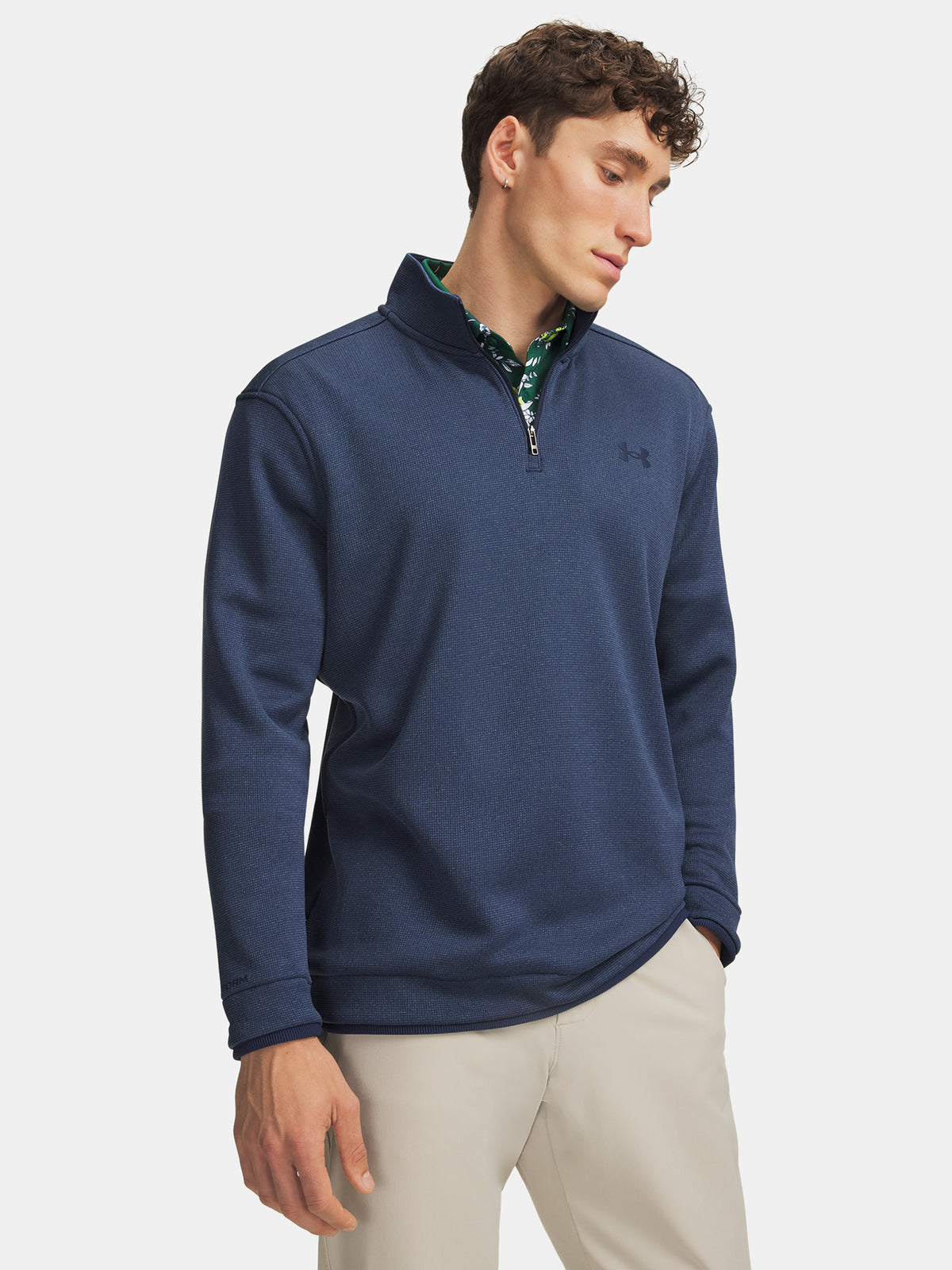Under Armour UA Sweater Fleece QZ férfi polár pulóver 6003722-408