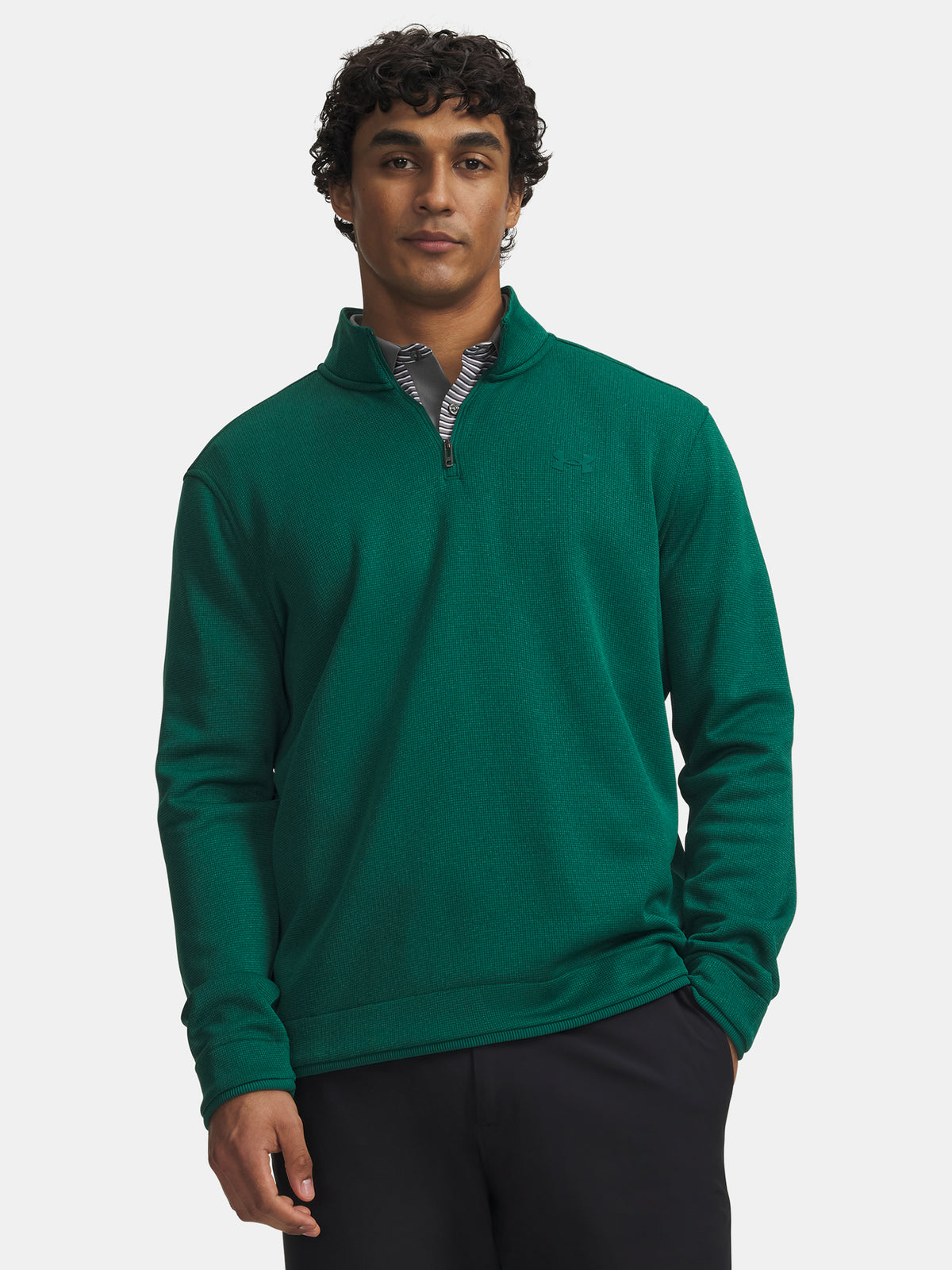 Under Armour UA Sweater Fleece QZ férfi polár pulóver