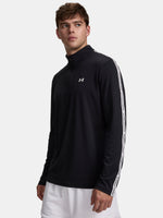 Under Armour UA Tech Taping 1/2 Zip fekete férfi póló