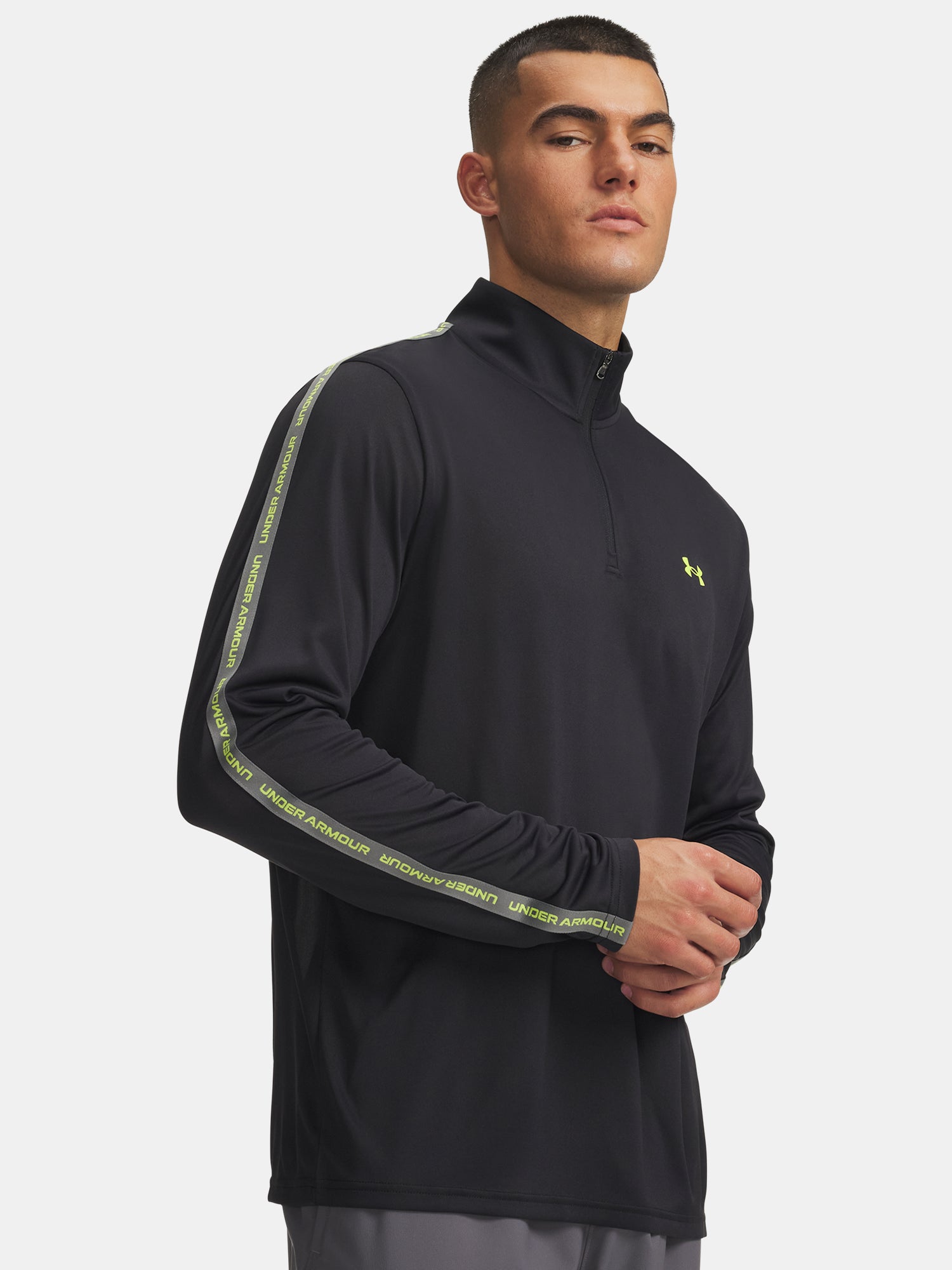 Under Armour UA Tech Taping 1/2 Zip férfi póló