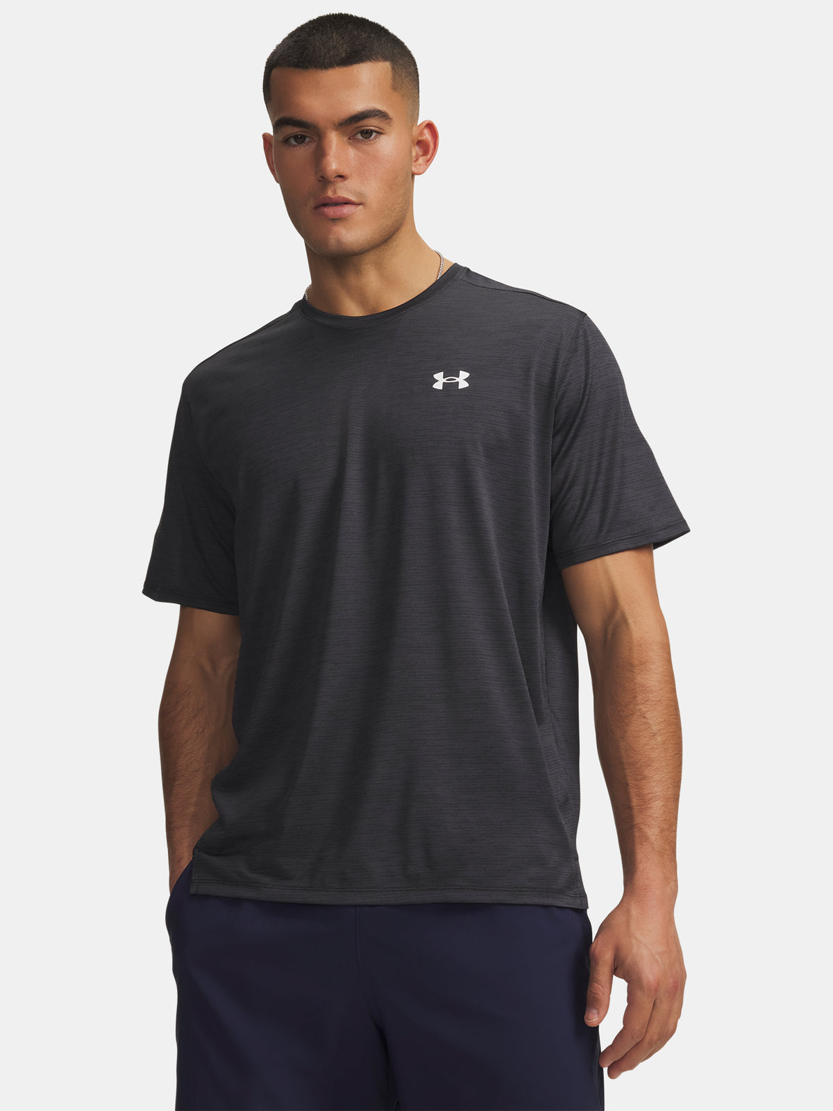 Under Armour UA Tech Vent SS fekete férfi póló