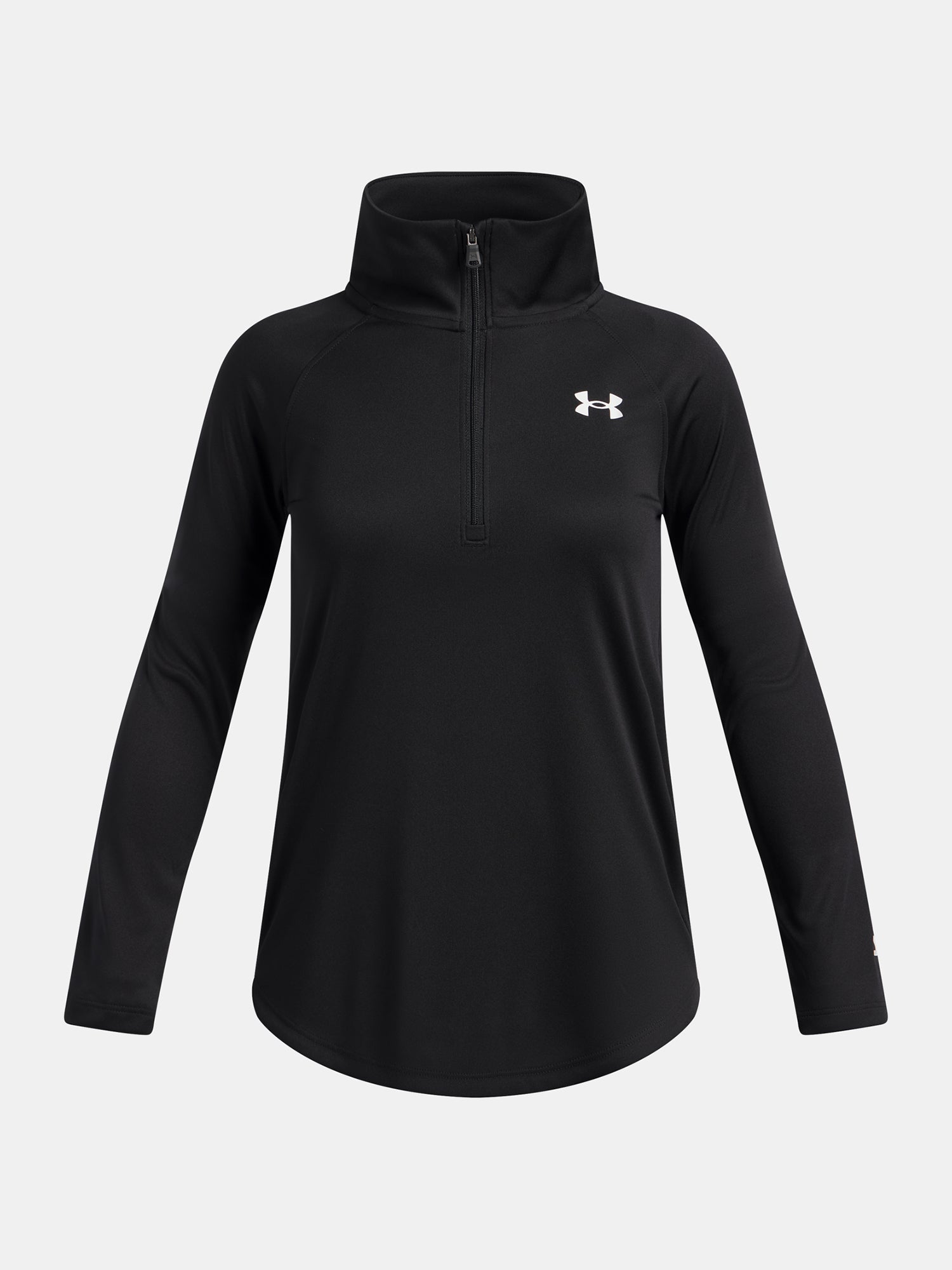 Under Armour UA Tech Wordmark HZ-BLK fekete lány pulóver