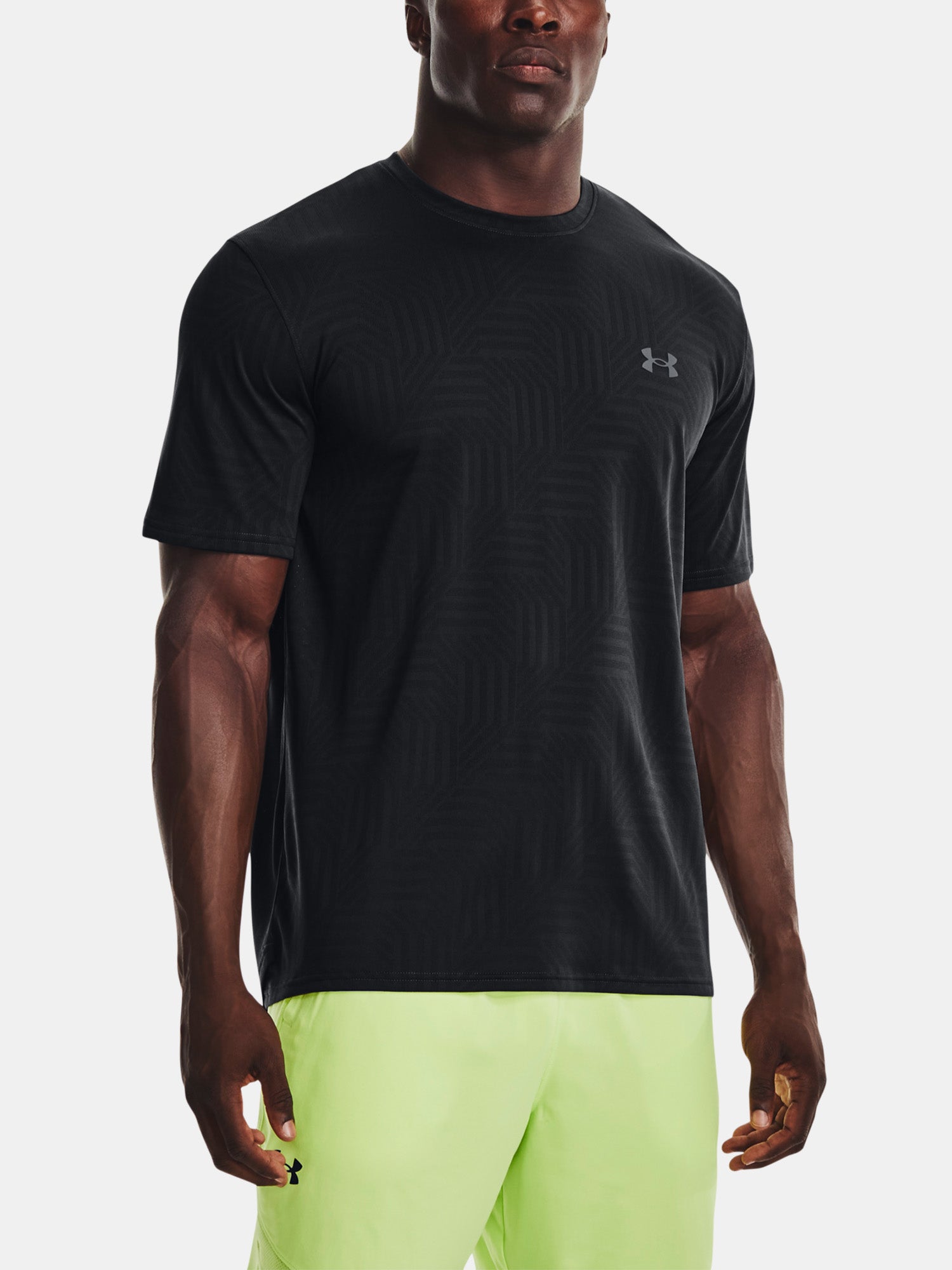 Under Armour UA Training Vent Jacq SS férfi póló, fekete