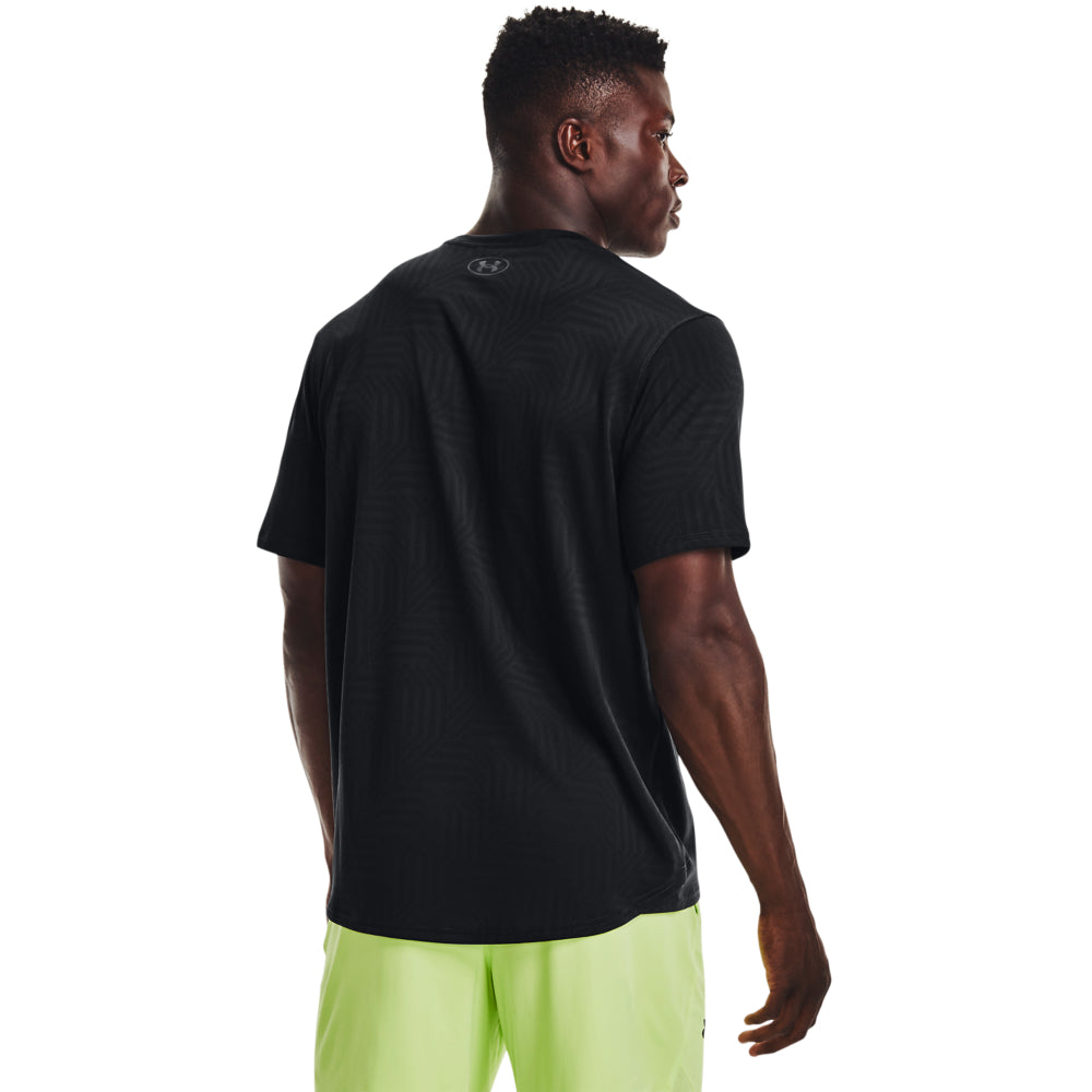 Under Armour UA Training Vent Jacq SS férfi póló, fekete