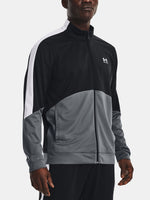 Under Armour UA Tricot Fashion Jacket fekete férfi kapucnis pulóver
