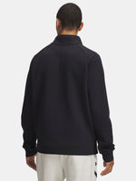 Under Armour UA Unstoppable Flc Half Zip-BLK zip férfi pulóver