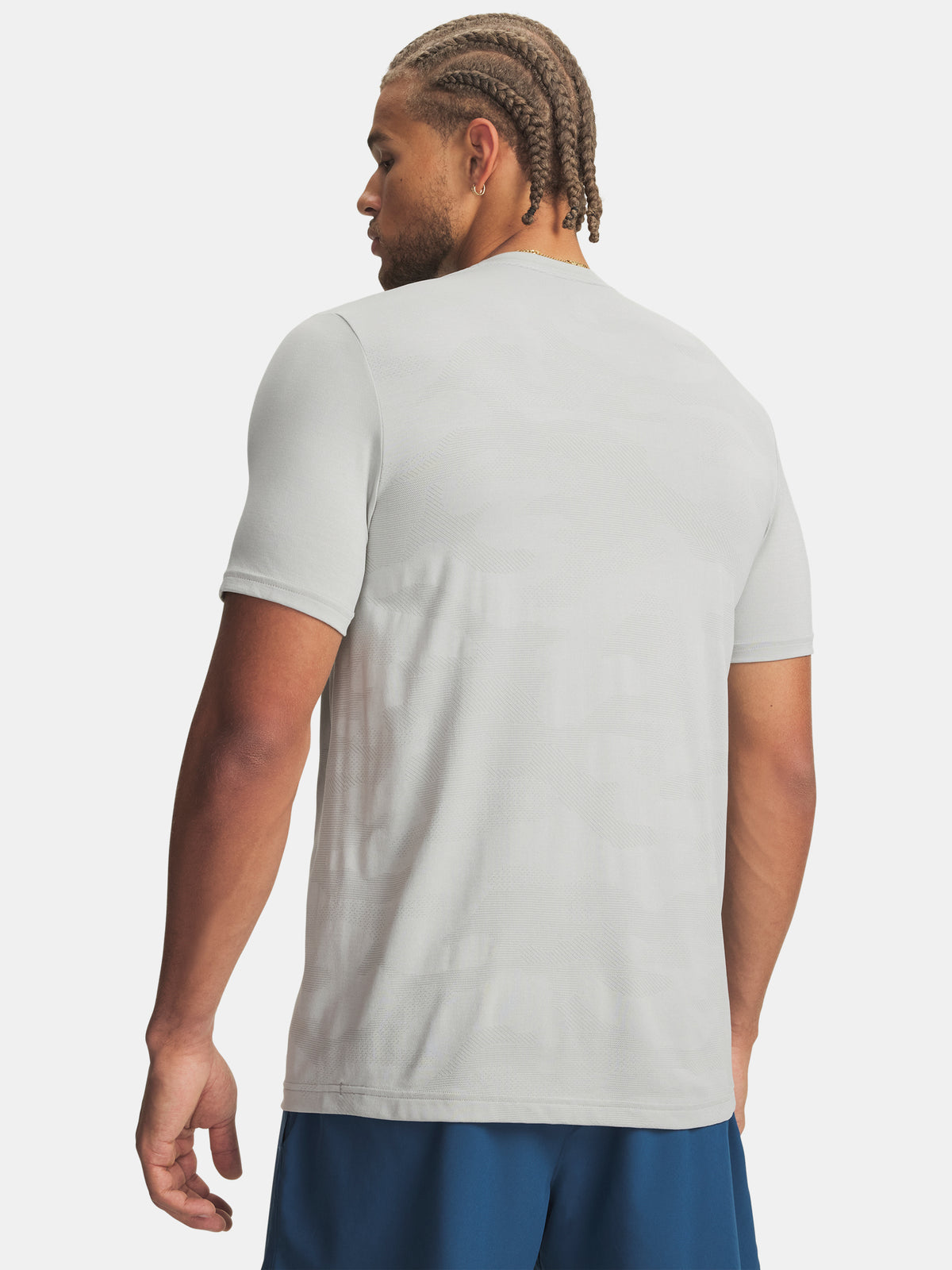 Under Armour UA Vanish Elite Smls SS Camo-GRY férfi póló