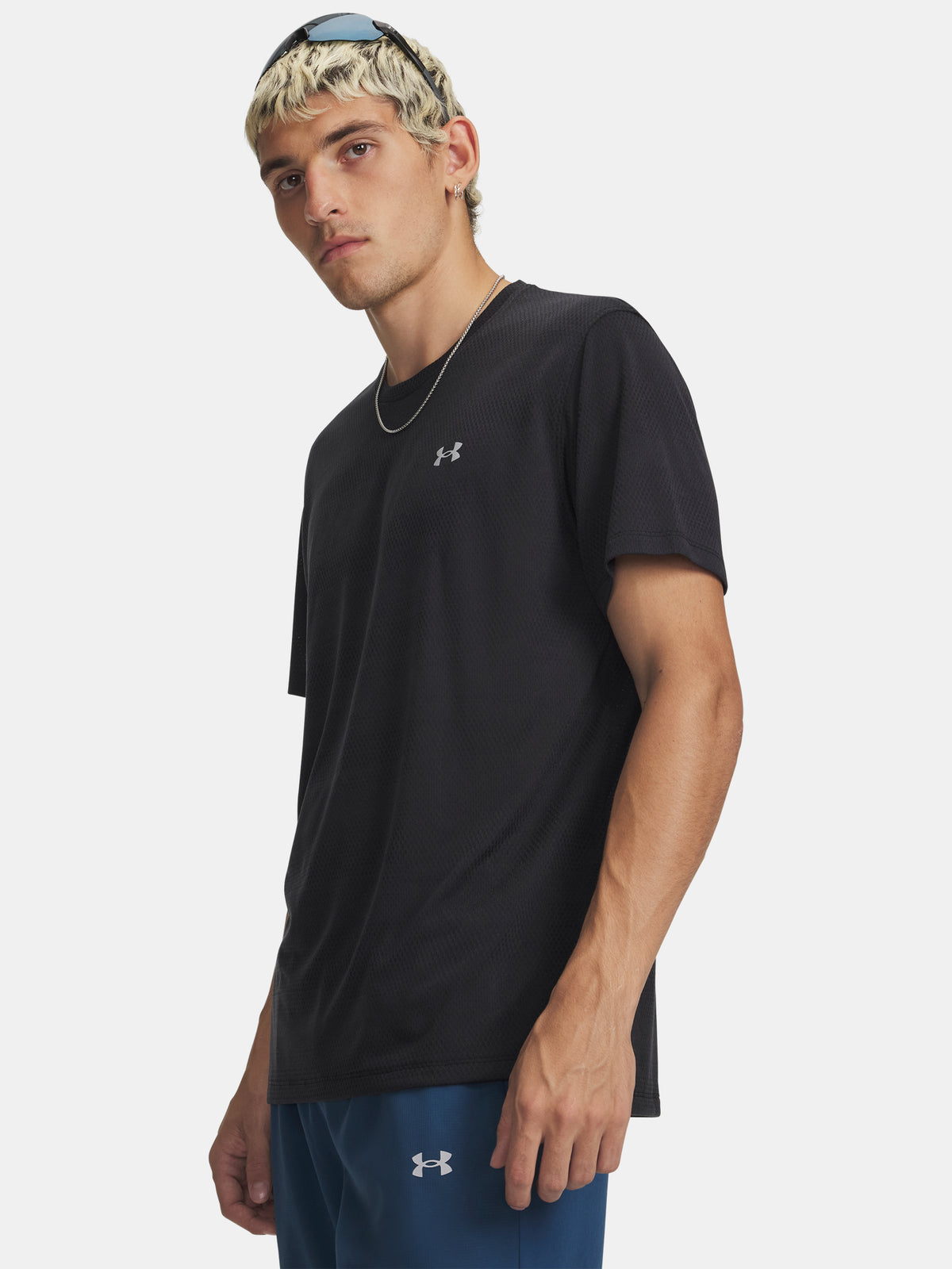 Under Armour UA Velociti SS fekete férfi póló